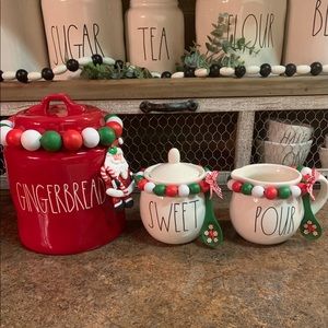 ‼️SOLD‼️Set of 3 Sugar, Cream & Canister Loop